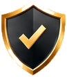 100% Money-Back Guarantee Shield